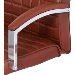 Da URBAN Swinton Brown Leatherette Office Executive Chair image 3