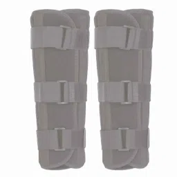Fidelis Healthcare Elastic Grey Tibia Brace, FA033-3001, Size: L-picture-47