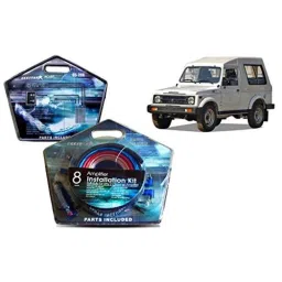 Auto Pearl Geestar Plus 8 Guage 2 Channel Amplifier Full Installation Kit for Maruti Suzuki Gypsy, GS-208-picture-17