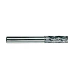 Totem F111 3mm 4 Flute TiAlN Coated Regular Length Solid Carbide End Mill, FBK0500003, Overall Length: 38 mm-picture-25
