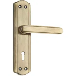 Generic 7 inch Steel Yellow Mortise Lock Set, LML6-S701MAB image 2