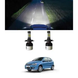 Trigcars 2 Pcs 72W Cool White Night-Eye LED Headlight Bulb for Tata Indica V2, 2299NIGHTEYE0257-picture-38