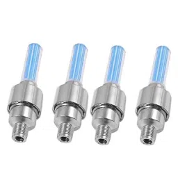 Kozdiko 4 Pcs Blue Light Car Tyre Valve Cap Set with Motion Sensor for Maruti Suzuki Ritz-picture-24