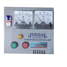 jindal gold Jindal Plus 3HP 12 Stage Copper Single Phase 4 inch Water Filled Submersible Pump with Control Panel &a; 1 Year Warranty image 3