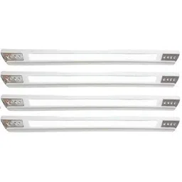 Kozdiko 4 Pcs Designer White Dotted Bumper Protector Set for Tata Zest-picture-40