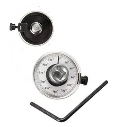 Krost 1/2 Inch Drive Angle Torque Wrench Measure Car Gauge Adjustable Tool Set (Silver)-picture-37