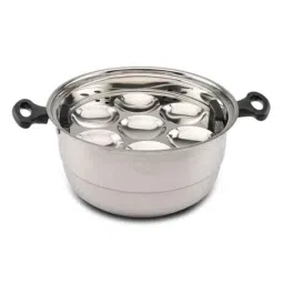 blueberry-s Blueberry&s;s Stainless Steel Induction Base Idli Cooker Pot with 5 Plates, BIP15 image 2
