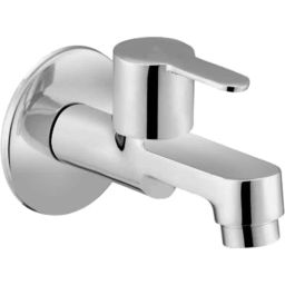 IRIS Admire Brass Chrome Finish Long Body Bib Cock with Wall Flange-picture-26