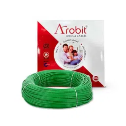 Arobit 1.5 Sqmm 90m Green Single Core FR PVC Insulated Multistrand Single Core Flexible Wire-picture-40