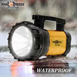 Pick Ur Needs 100W Metal Long Range LED Torch with Blinker, 499 image 5