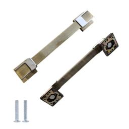 Atom Amaze 12 inch Brass Antique Finish Zinc Pull Handle-picture-15