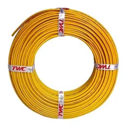 TWC Active 0.75 Sqmm Yellow PVC Insulated Copper Conductor FR Industrial Cable, Length: 45 m-picture-40