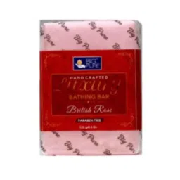Big Pure 125g British Rose Paraben Free Hand Crafted Luxury Bathing Bar-image-28