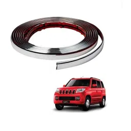 Kozdiko 20m 14mm Silver Car Side Window Chrome Beading Roll for Mahindra TUV-300-picture-37