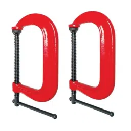 Arnav 2 Pcs 3 inch Red Steel C Clamp Set, OSB-HT-100109_3_2-picture-41
