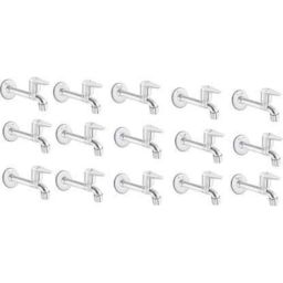 IRIS Slite Brass Chrome Finish Long Body Bib Cock (Pack of 15)-picture-10