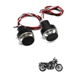 Kozdiko 2 Pcs Dual Colour Motorcycle LED Indicator Turn Signal Handle Bar Light Set for Triumph Bonneville-picture-37