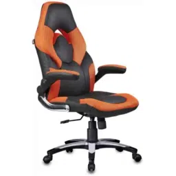 Advanto Leatherette Black &a; Orange High Back DIY Gaming Chair with Armrest, ADVN O 1501 image 3