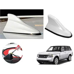Auto Pearl ABS White Universal Replacement Shark Fin Car Roof Antenna For Mahindra Nuvo Sport-picture-32