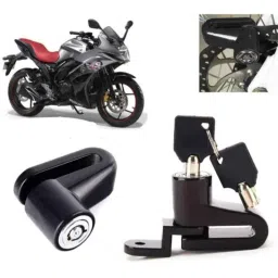 Auto Pearl Steel Heavy Duty Anti Theft Disc Brake Lock for Gixxer Special Edition BS6, Lock_585-picture-13