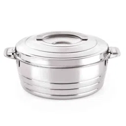 Cello Fortuna 3200ml Stainless Steel Silver Casserole, 401CTES0031 (Pack of 2)-picture-34