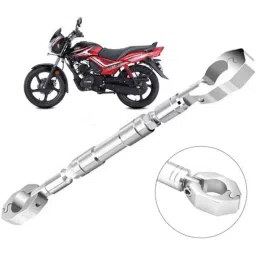 Auto Pearl Aluminium Multicolour Motorcycle Handlebar Middle Rod for Star_PlusBS6-picture-15