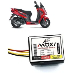 Auto Pearl 12V Black Front &a; Rear Flasher Indicator Light for SXR 160 BS6-picture-31