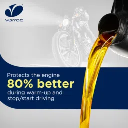 Varroc JASO MA2 1 Litre 4T 20W-50 Semi Synthetic Engine Oil, VOIL-2050D-1000SN image 5
