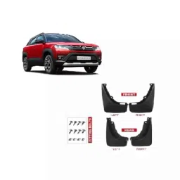 Automoto Cup Type Mud Flaps Splash Guard Front &a; Rear for Maruti Suzuki Brezza 2022 Onwards Set Of 4, AUT-BA5KWJ-picture-16
