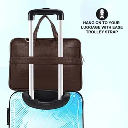 pramadda pure luxury Men Brown Messenger Bag image 5