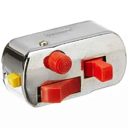 Uno Minda Sw-0744 Handle Bar Switch- 12V Chrome- with Engine Kill - Chrome Cover, Red Buttons For-Bajaj-Chetak/ 125 Fe, UNO-J9Q95Q-picture-17