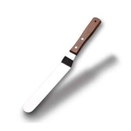 Borosil 6 inch Wooden Handle Ointment Spatula, LAS08888W06-picture-23