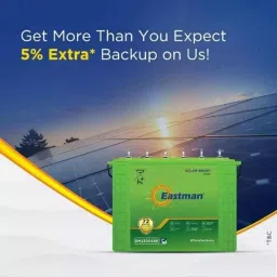 Eastman Smart EM2300SSR 200Ah 12V Solar Battery with 72 Months Warranty image 3