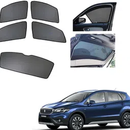 auto addict Side Window, Rear Window Sun Shade For Maruti Suzuki S-Cross-picture-20