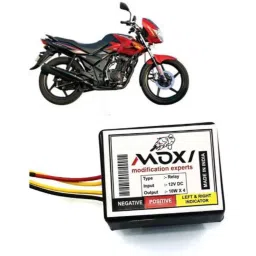 Auto Pearl 12V Black Front &a; Rear Flasher Indicator Light for Flame-picture-17