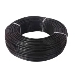 FAB 0.75 Sqmm Single Core Black FR PVC CCS Copper Insulated House Wire, Length: 91 m image 3