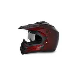 Vega Offroad D/V Burgundy Helmet, Size (Large, 600mm)-picture-42