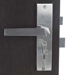 Homexpert Sana-CYS-BSK 8 inch 60mm Stainless Steel Silver Cylindrical Plate Both Side Key Mortise Door Lock Set-picture-14
