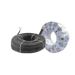 RADILITE 4 Sqmm Three Core FR-LSH PVC Insulated Copper Flat Submersible Cable, Length: 100 m-picture-37