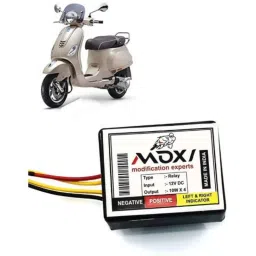 Auto Pearl 12V Black Front &a; Rear Flasher Indicator Light for Elegante-picture-13