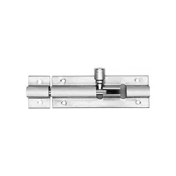 Voltizi 4 inch Stainless Steel Silver Matt Finish Morden Plain Tower Bolt (Pack of 4) image 2