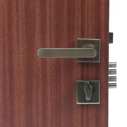 Handle Waala Rose LB-304 60mm Stainless Steel Silver One Side Key Mortise Door Lock Set-image-88