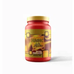 Magic Paints Silk Sparkle 50ml Signal Red Metallic Emulsion Acrylic Paint-image-69