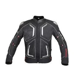 Biking Brotherhood Leather Collar with Soft Neoprene Inner Spiti Jacket, Size: Large-image-91