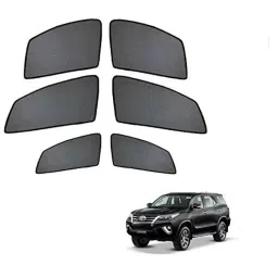 Kozdiko 6 Pcs Half Magnetic Car Sun Shade Set for Toyota New Fortuner 2016-Present-picture-28
