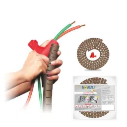 Noveau Safe-T-1ST 10mm 1.5mm Virgin HDPE Metallic Brown Cable Zipper, NSFZ10MB0105 (Pack of 2)-picture-40