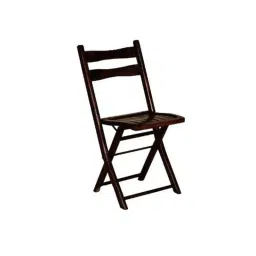 Angel Furniture 14x14x36 Inch Walnut Finish Sheesham Wood Folding Chair, AFC-012W-image-97