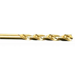 Miranda 3.4mm M2 Gold Jobber Series HSS Parallel Shank Drill (Pack of 10)-picture-7