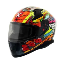 Axor Apex X BHP Polycarbonate Multicolour Full Face Helmet, AHXBHPGXL, Size: XL-picture-18