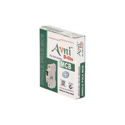 Avni D-lite 25A C Curve Single Pole MCB (Pack of 12) image 5